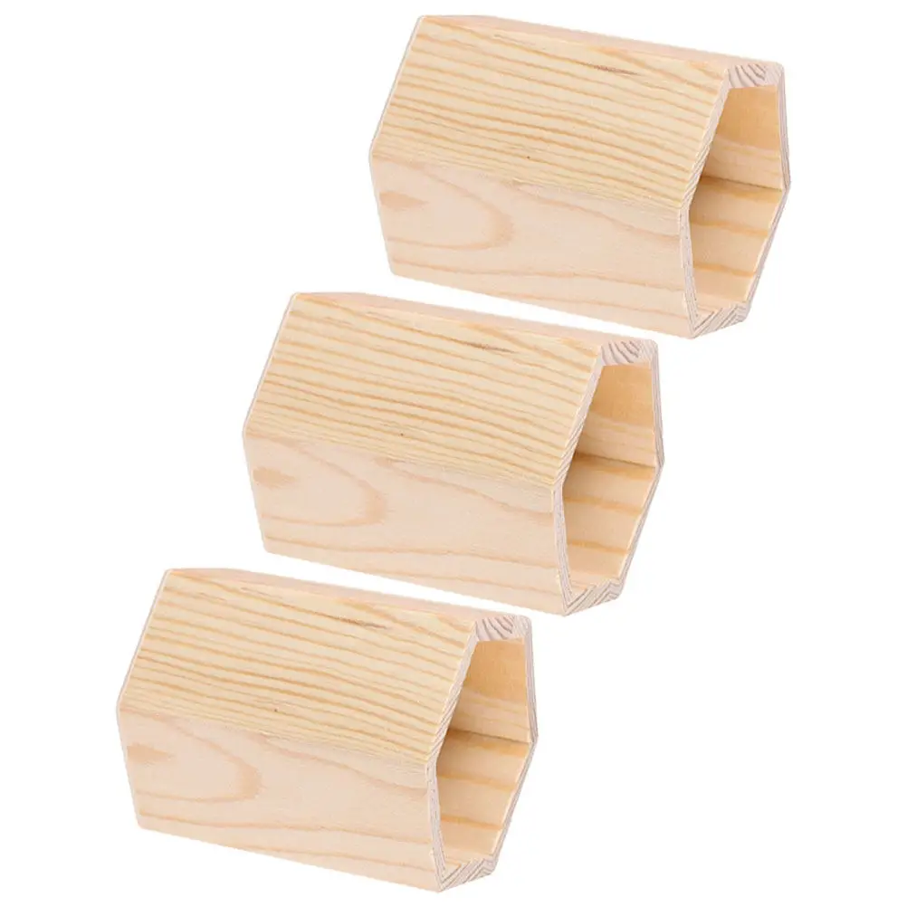 3Pcs Wood Pen Bucket Holder DIY Unfinished Drawing Storage Pot for Desk Stationery Organizer Pencil Cup Container
3Pcs Wood Pen Bucket Holder DIY Unfinished Drawing Storage Pot for Desk Stationery Organizer Pencil Cup Container
