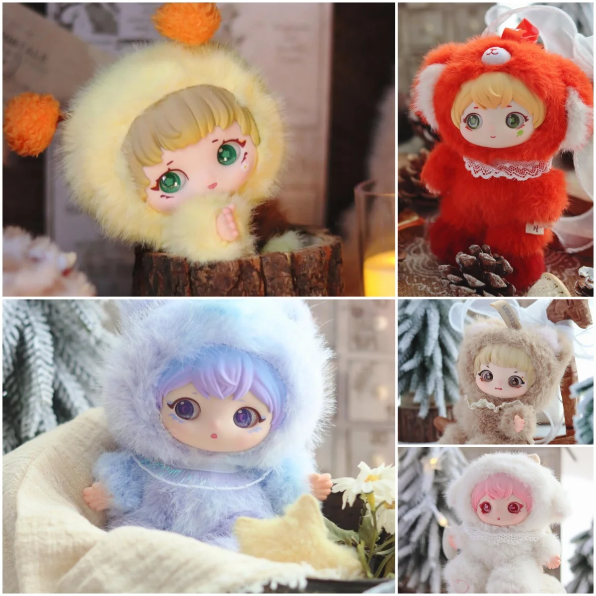 Ziyuli Animal Party Series Blind Box Cute Plush Doll Mystery Box Action Figure Bag Pendant Ornaments Girl Surprise Gift Toys
Ziyuli Animal Party Series Blind Box Cute Plush Doll Mystery Box Action Figure Bag Pendant Ornaments Girl Surprise Gift Toys