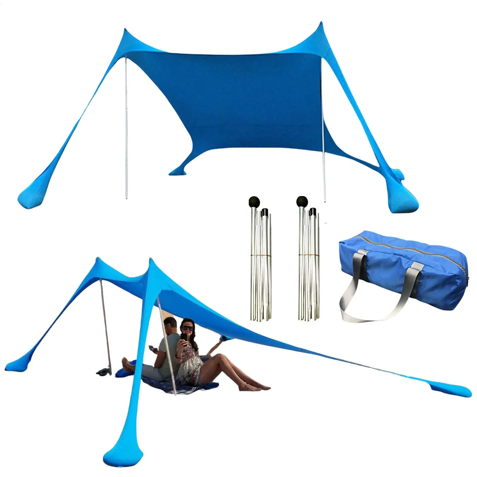 Camping 1-3 Person Beach Family Canopy Beach Tent UV Protection Beach Sunshade Tent Outdoor Sun Shelter Beach Awning Shade
Camping 1-3 Person Beach Family Canopy Beach Tent UV Protection Beach Sunshade Tent Outdoor Sun Shelter Beach Awning Shade
