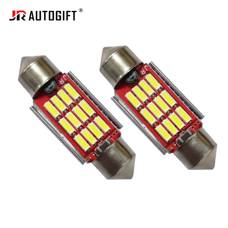 100x 12V-24V Festoon 31/36/39/41MM 4014 24 LED C5W Auto Light Car Interior Dome Lamp Reading Bulbs White Canbus No Error
100x 12V-24V Festoon 31/36/39/41MM 4014 24 LED C5W Auto Light Car Interior Dome Lamp Reading Bulbs White Canbus No Error