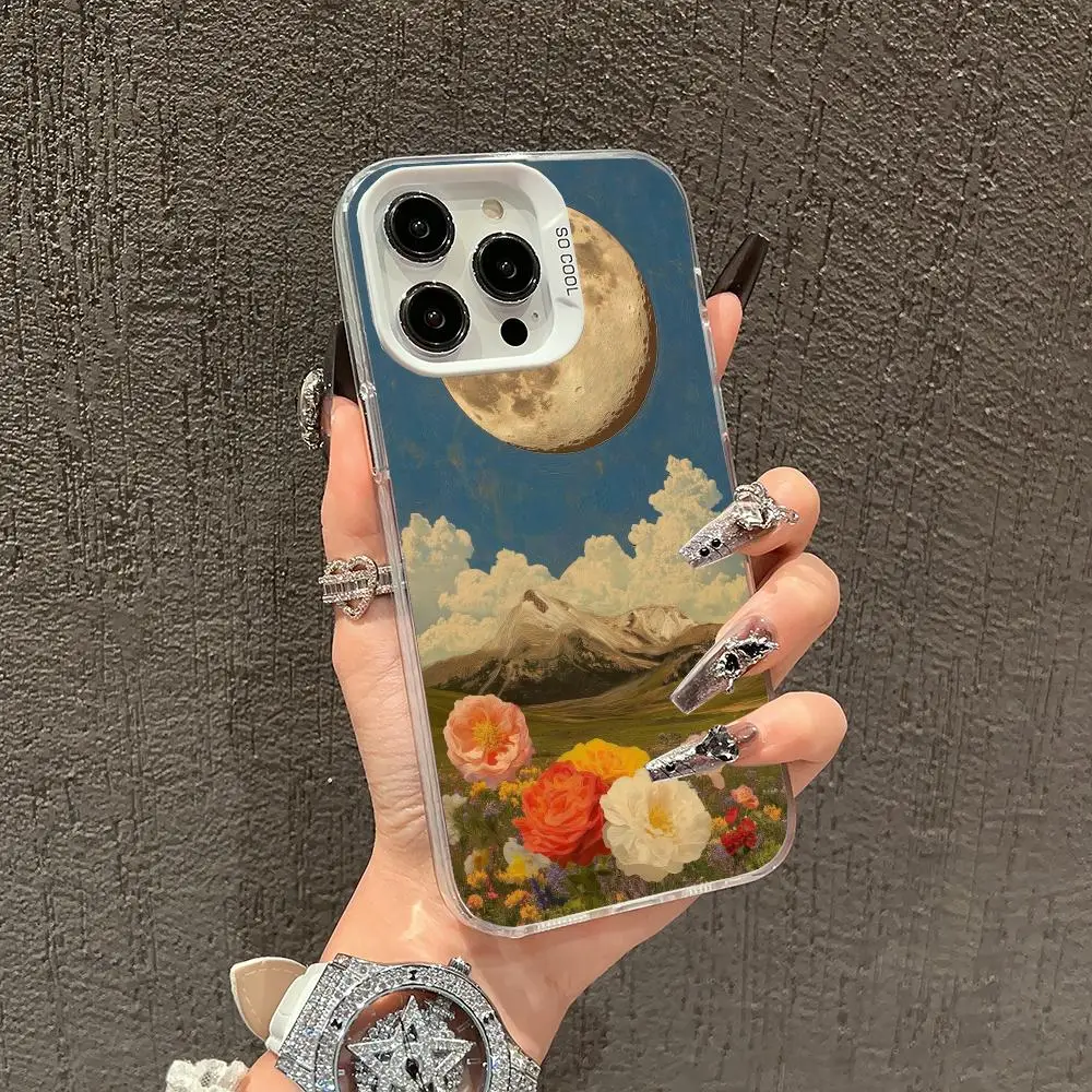 Чехол для телефона с изображением маслом и пейзажем луны, подходит для iPhone 16, 15, 14, 13, 12, 11 Pro/Max/Plus, противоударный, устойчивый к падениям
Чехол для телефона с изображением маслом и пейзажем луны, подходит для iPhone 16, 15, 14, 13, 12, 11 Pro/Max/Plus, противоударный, устойчивый к падениям