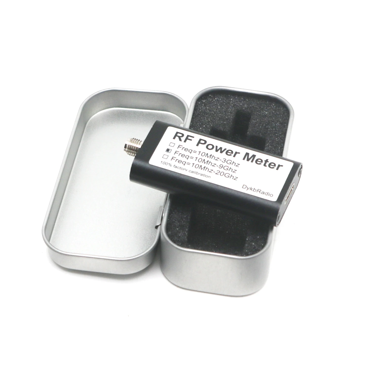 0.01~9Ghz USB RF Power Meter RF Signal Measurement High Frequency Communication Software Control Calibration Detector Amplifier