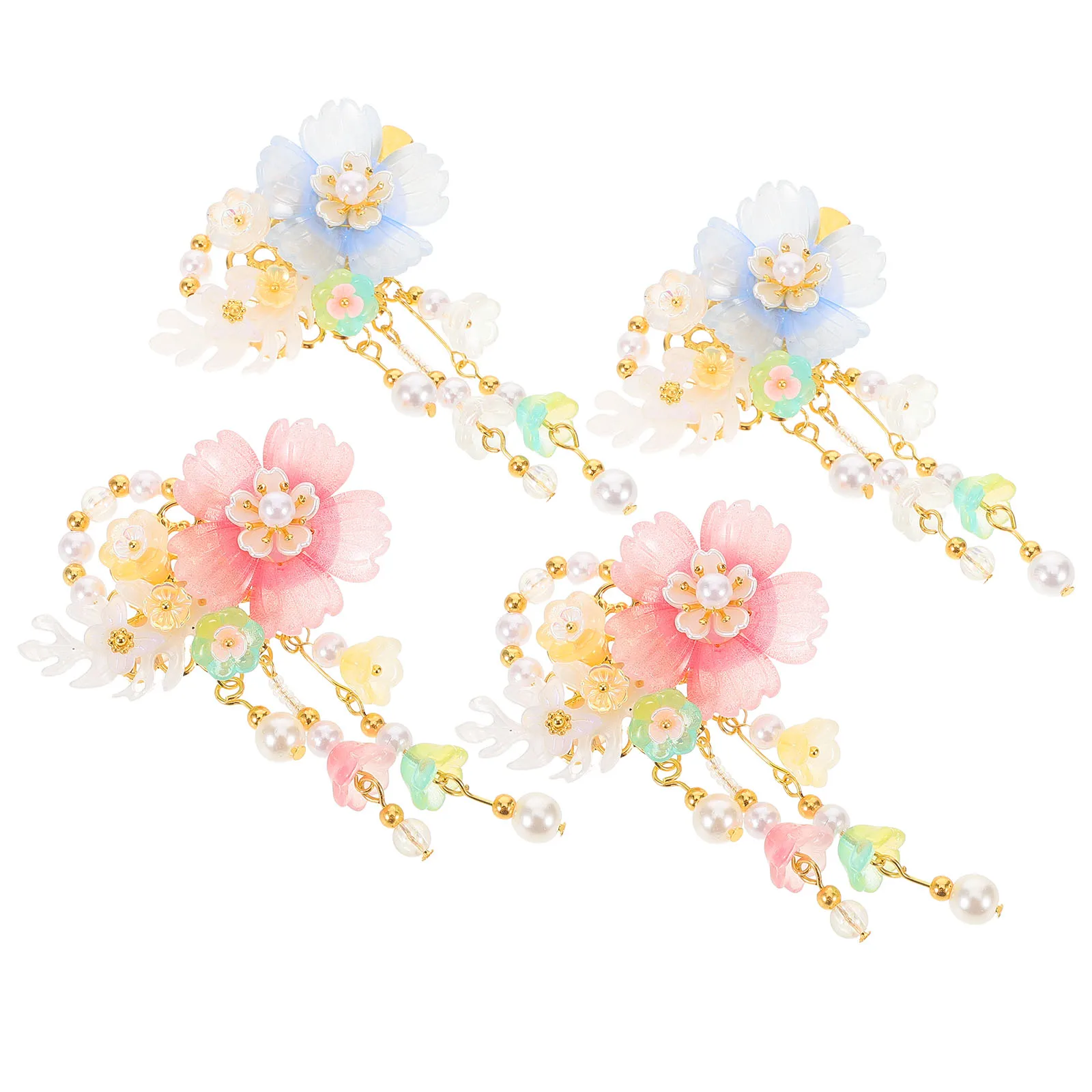 Hanfu Hairpins Chinese Forehead Clips Vintage Tassel Pearl Design Decorative Hair Accessories for Women Cultural Costume
Hanfu Hairpins Chinese Forehead Clips Vintage Tassel Pearl Design Decorative Hair Accessories for Women Cultural Costume
