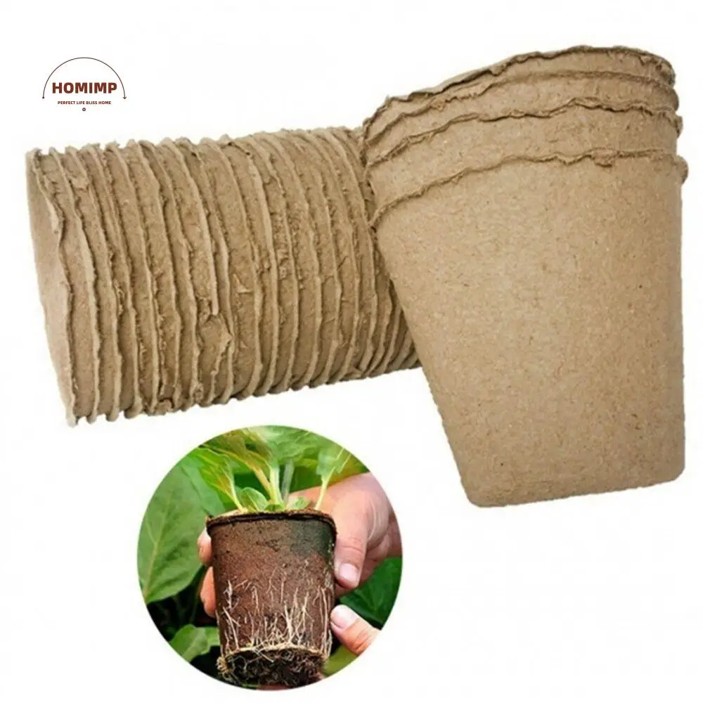 Fibre 100Pcs Growing Planter Biodegradable Garden Supplies Seedlings Container Grow Bag Flower Pot Nursery Pots
Fibre 100Pcs Growing Planter Biodegradable Garden Supplies Seedlings Container Grow Bag Flower Pot Nursery Pots