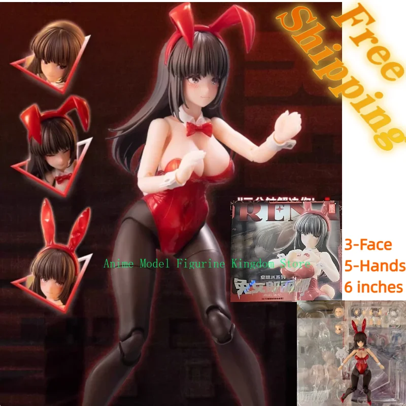 In Stock JK-01 1/12 Snail Shell Fantasy JK Rabbit Girl RENA JK Accessories Pack for 6in Mobile Suit Girl Action Figure Toy Gift
In Stock JK-01 1/12 Snail Shell Fantasy JK Rabbit Girl RENA JK Accessories Pack for 6in Mobile Suit Girl Action Figure Toy Gift