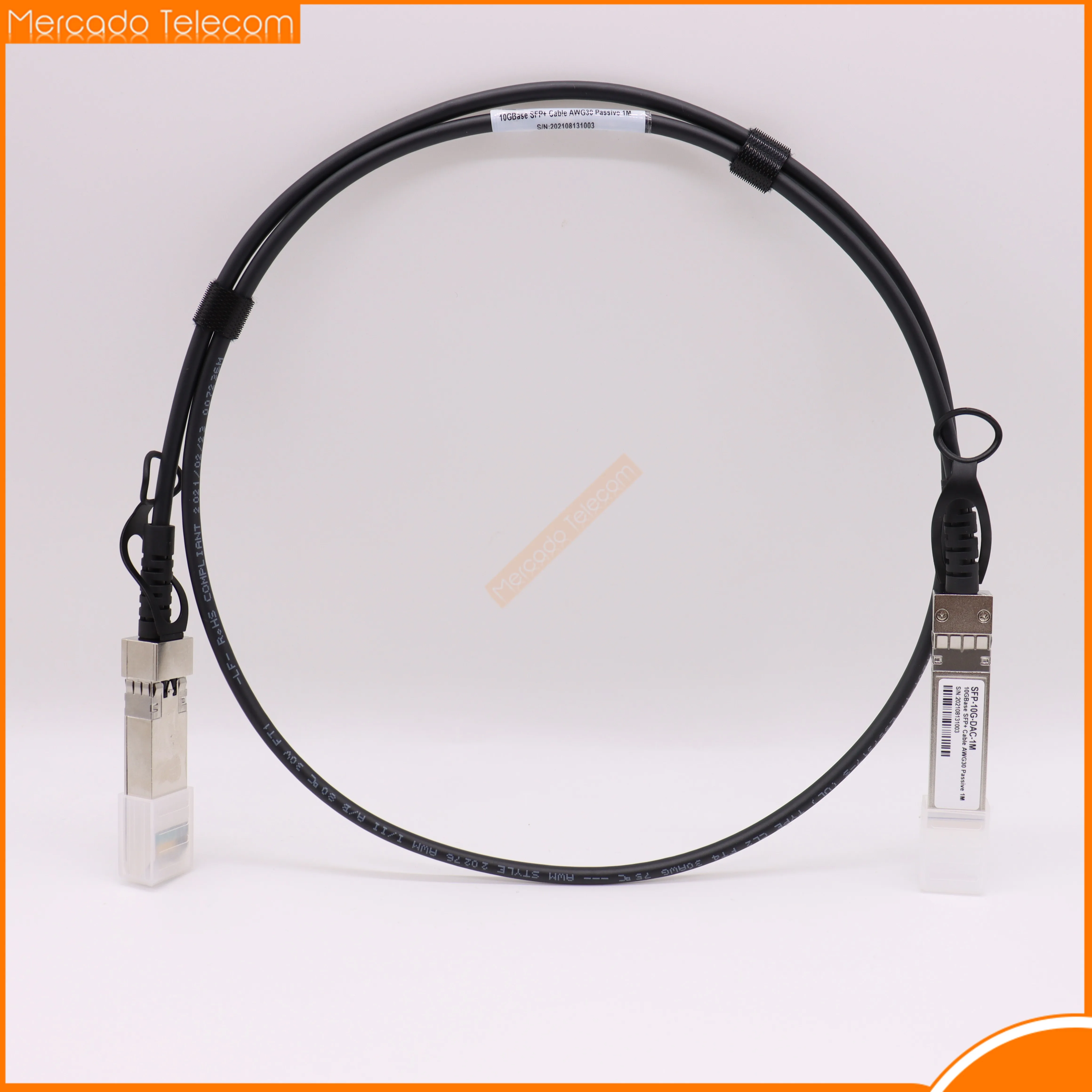 10G SFP DAC Cable 1/2/3/5/7/10m Passive Direct Attach Copper Twinax SFP DAC Cables For MikroTik,TP-Link,Netgear Switch
10G SFP DAC Cable 1/2/3/5/7/10m Passive Direct Attach Copper Twinax SFP DAC Cables For MikroTik,TP-Link,Netgear Switch