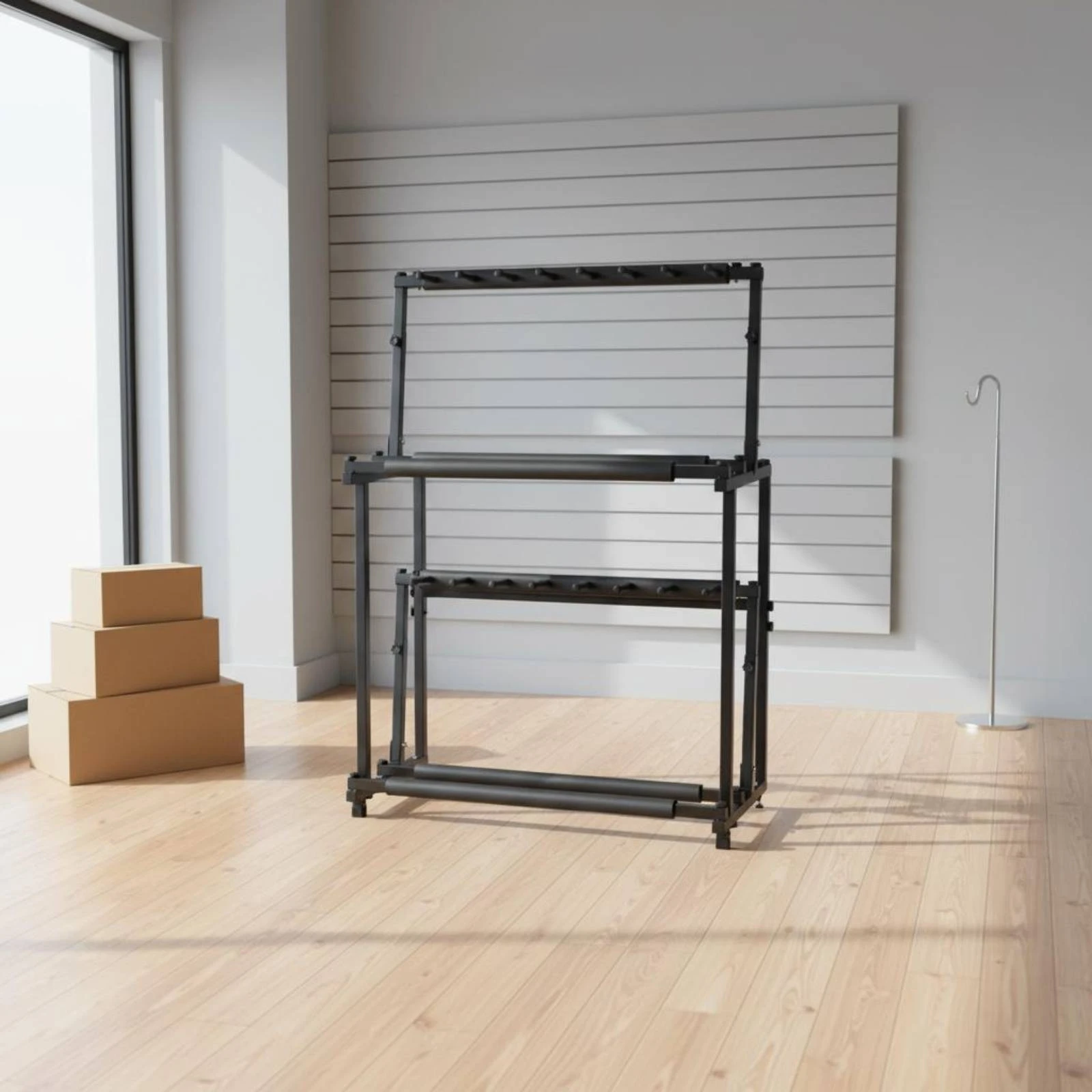 14 Slot Ukulele Display Stand Sturdy Double Tier Ukulele Stand Music Gear Safeguarding Sponge Soft Felt Pad for Showroom Sellers
14 Slot Ukulele Display Stand Sturdy Double Tier Ukulele Stand Music Gear Safeguarding Sponge Soft Felt Pad for Showroom Sellers