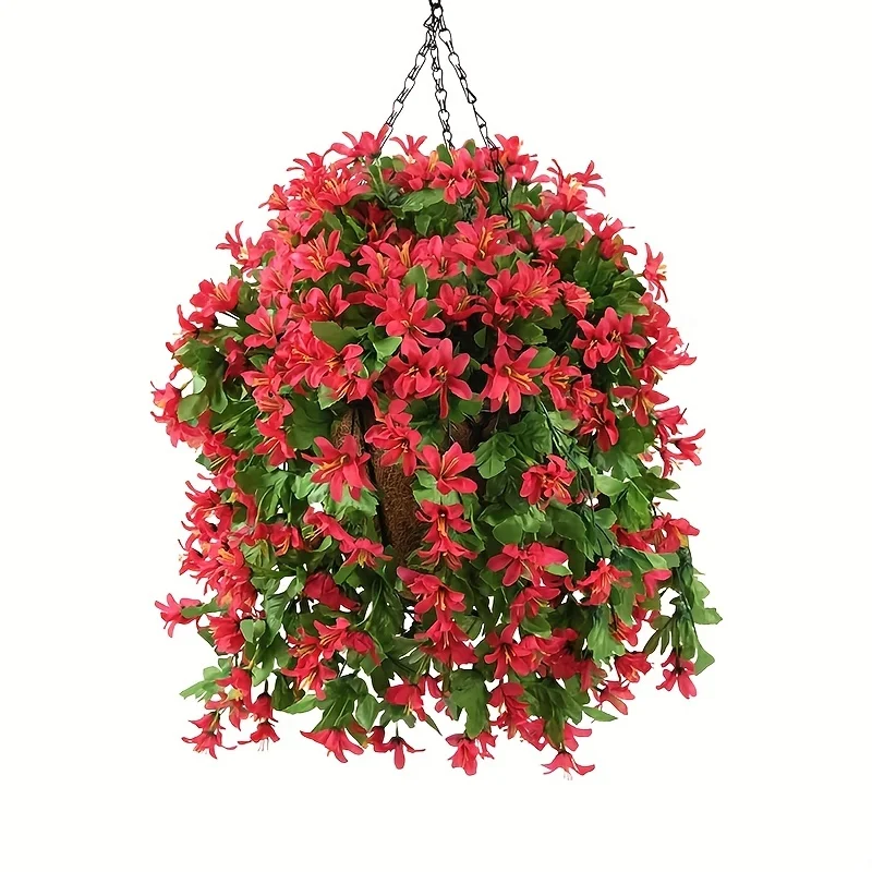 1/2/3/6pcs Artificial Flowers Wedding Decorations Wall Artificial Flower Room Decor Outdoor Garden Hanging Fake Flowers Lily Red
1/2/3/6pcs Artificial Flowers Wedding Decorations Wall Artificial Flower Room Decor Outdoor Garden Hanging Fake Flowers Lily Red