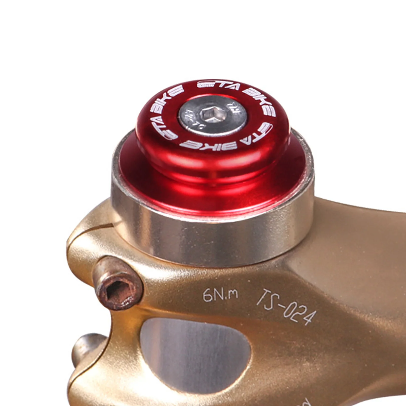 Stem Cover Bicycle Bowl Set Front Fork Gold Red Smooth Stable Ride Titanium Color Vertical Cover 26.5*39.5*31.5mm
Stem Cover Bicycle Bowl Set Front Fork Gold Red Smooth Stable Ride Titanium Color Vertical Cover 26.5*39.5*31.5mm
