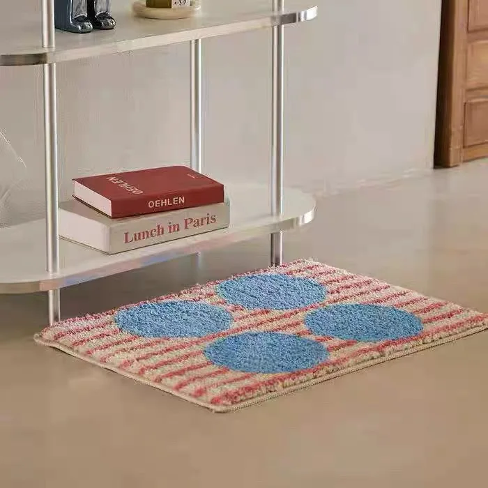 Simple Geometry Floing Carpet Absorbent Batoom Mat Bedroom Bede Rug hine Woven Floor Pad Dena Brand Home Fabric
Simple Geometry Floing Carpet Absorbent Batoom Mat Bedroom Bede Rug hine Woven Floor Pad Dena Brand Home Fabric