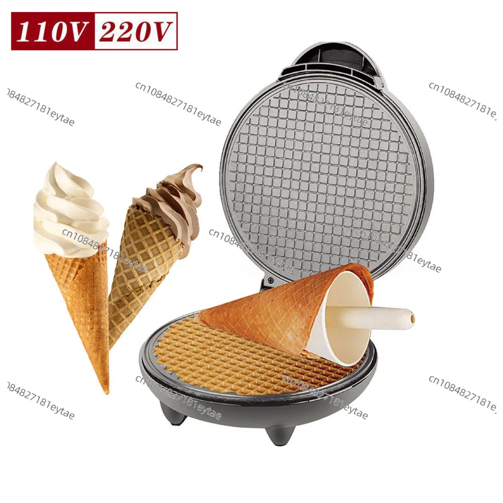Electric Crepe Maker Ice Cream Cone Machine Spring Roll Wrapper Breakfast Egg Roll Maker
Electric Crepe Maker Ice Cream Cone Machine Spring Roll Wrapper Breakfast Egg Roll Maker