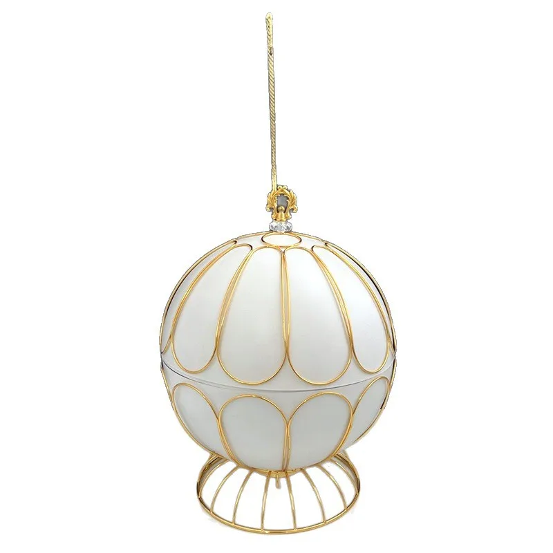New white spherical hanging stove 8L hotel wedding buffet stove
New white spherical hanging stove 8L hotel wedding buffet stove