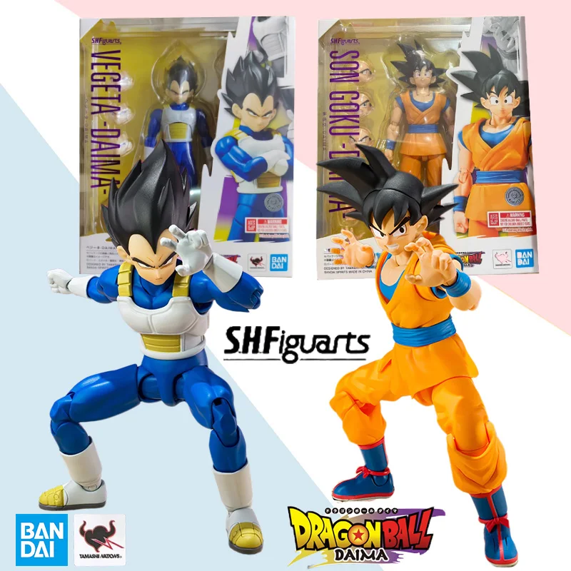 Bandai original genuine S.H.Figuarts Super Saiyan Dragon Ball Daima Son Goku DAIMA Vegeta DAIMA action model collection toy gift
Bandai original genuine S.H.Figuarts Super Saiyan Dragon Ball Daima Son Goku DAIMA Vegeta DAIMA action model collection toy gift