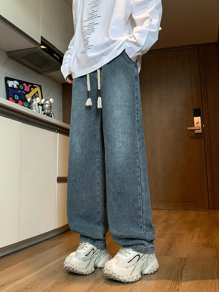 American Retro Starry Pattern Men's Jeans Spring Autumn Trendy Loose Straight Leg Wide Leg Pants Cotton Polyester Blend
American Retro Starry Pattern Men's Jeans Spring Autumn Trendy Loose Straight Leg Wide Leg Pants Cotton Polyester Blend