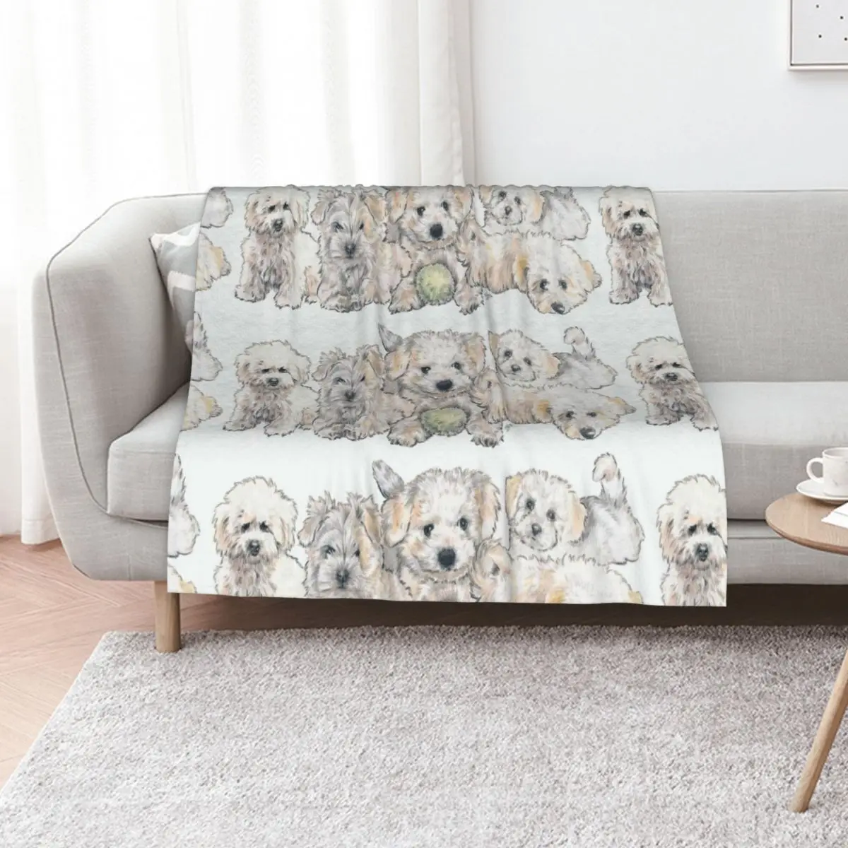 Bichon Frise Puppies Throw Blanket Summer Soft Decorative Beds Plaid Blankets
Bichon Frise Puppies Throw Blanket Summer Soft Decorative Beds Plaid Blankets