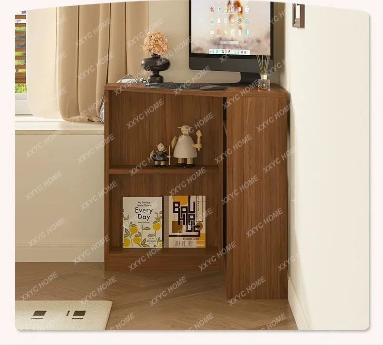 Solid wood computer desk Bedroom household bedside table Corner desk
Solid wood computer desk Bedroom household bedside table Corner desk