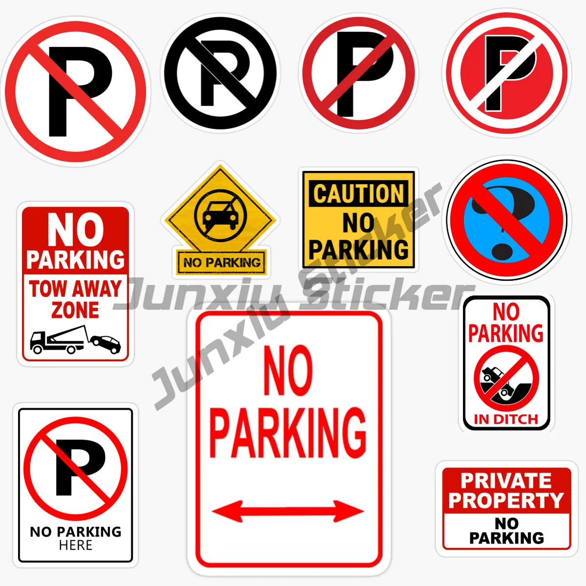 No Parking Warning Danger Sign, Car Sticker, Vinyl Self-adhesive Warning Reminder Sign 
No Parking Warning Danger Sign, Car Sticker, Vinyl Self-adhesive Warning Reminder Sign
