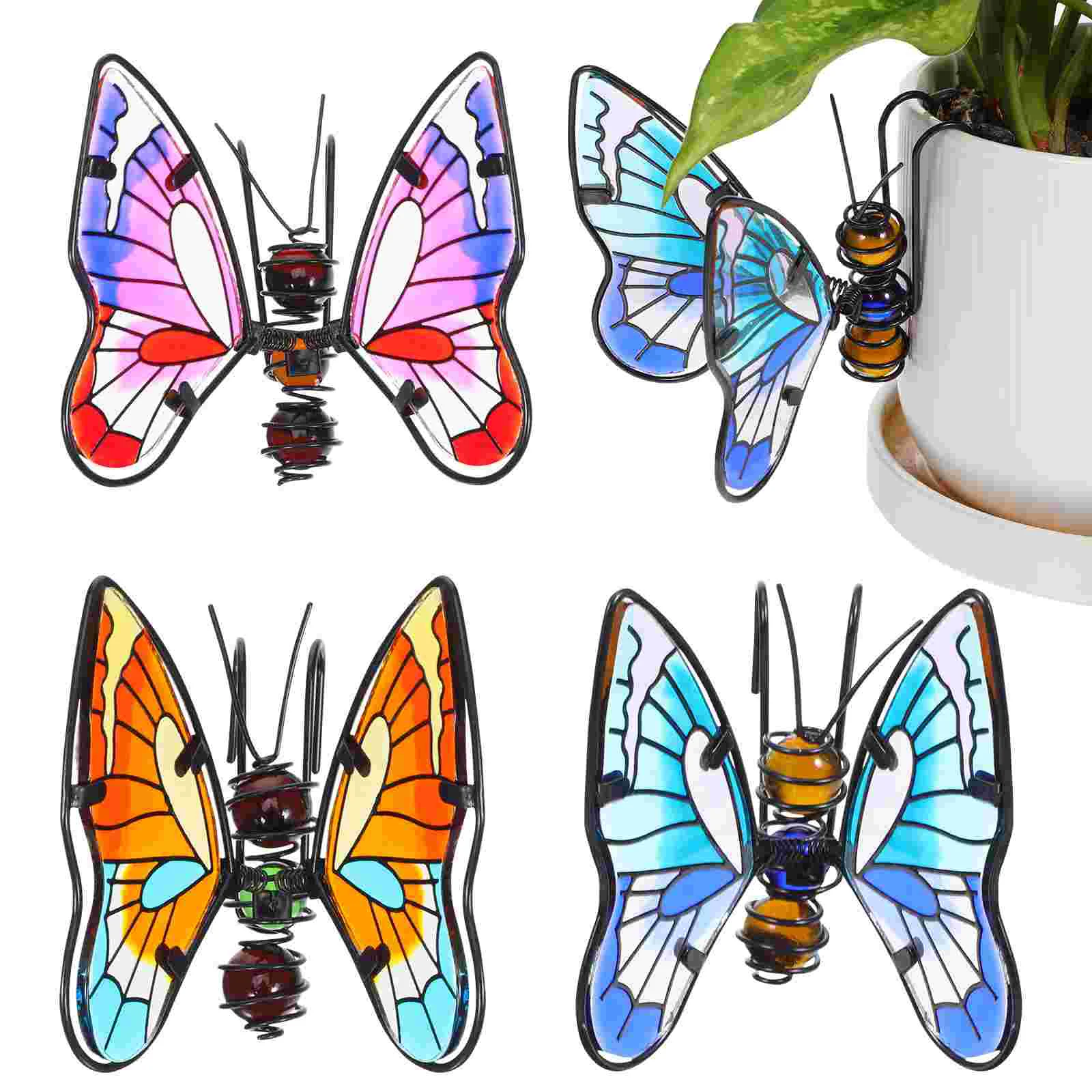 3 Pcs Flower Pot Decoration Pendant Hanger Iron Garden Planter Green Plants Butterfly Figurine Adornment
3 Pcs Flower Pot Decoration Pendant Hanger Iron Garden Planter Green Plants Butterfly Figurine Adornment