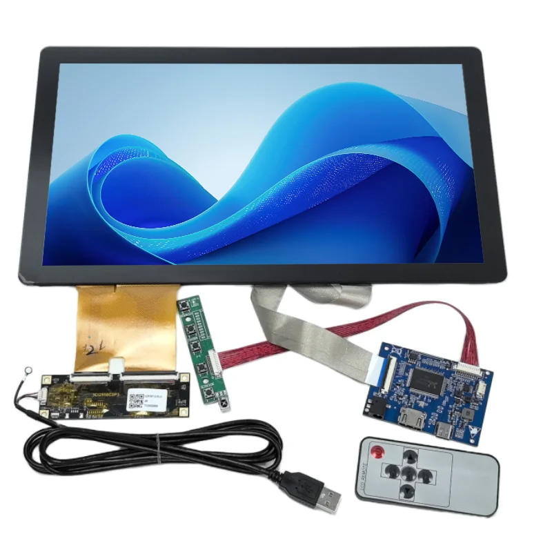 13.3 Inch DIY Monitor capacitive touch Display Screen 2K LCD HDMI-Compatible Digitizer Touchscreen Kit For Raspberry/Orange Pi
13.3 Inch DIY Monitor capacitive touch Display Screen 2K LCD HDMI-Compatible Digitizer Touchscreen Kit For Raspberry/Orange Pi