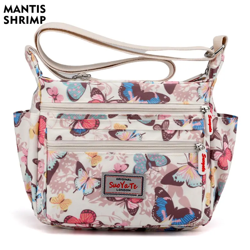 Women Bag Fashion Floral Pattern Female Messenger High Quality Durable Nylon Shoulder Bag Flower Pattern Multi-pockets Handbag
Women Bag Fashion Floral Pattern Female Messenger High Quality Durable Nylon Shoulder Bag Flower Pattern Multi-pockets Handbag