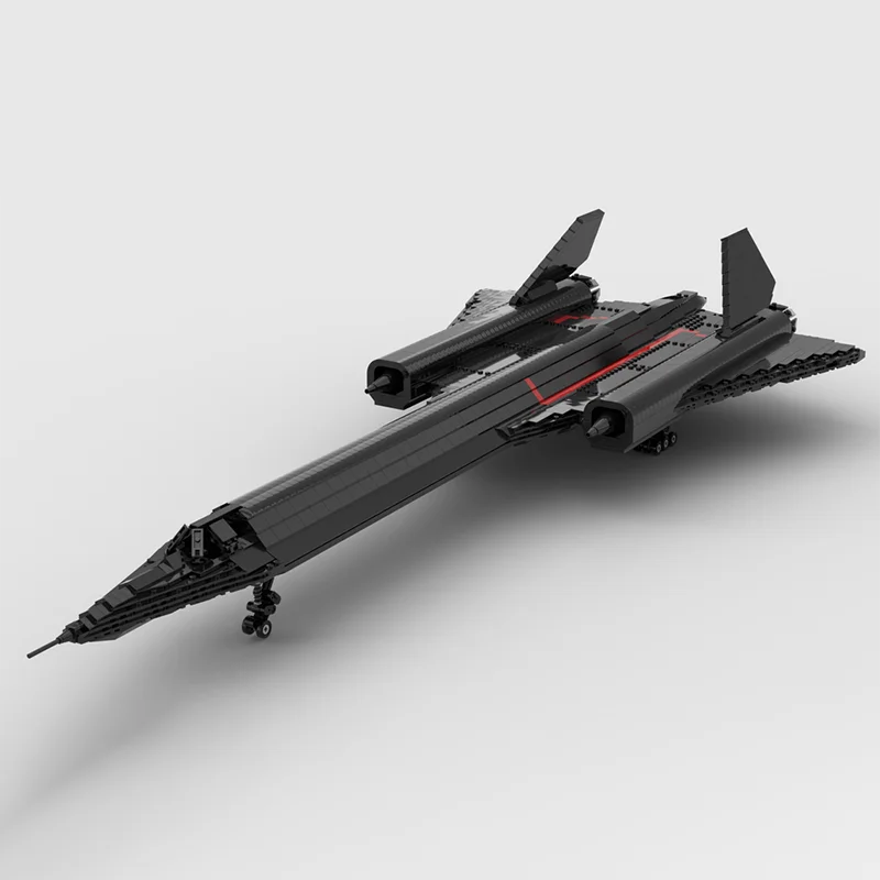 1968PCS SR-71 Blackbird Fighter Aircraft Building Blocks MOC Carrier-Base Fighter Model Bricks Set Kids Toys Gifts
1968PCS SR-71 Blackbird Fighter Aircraft Building Blocks MOC Carrier-Base Fighter Model Bricks Set Kids Toys Gifts