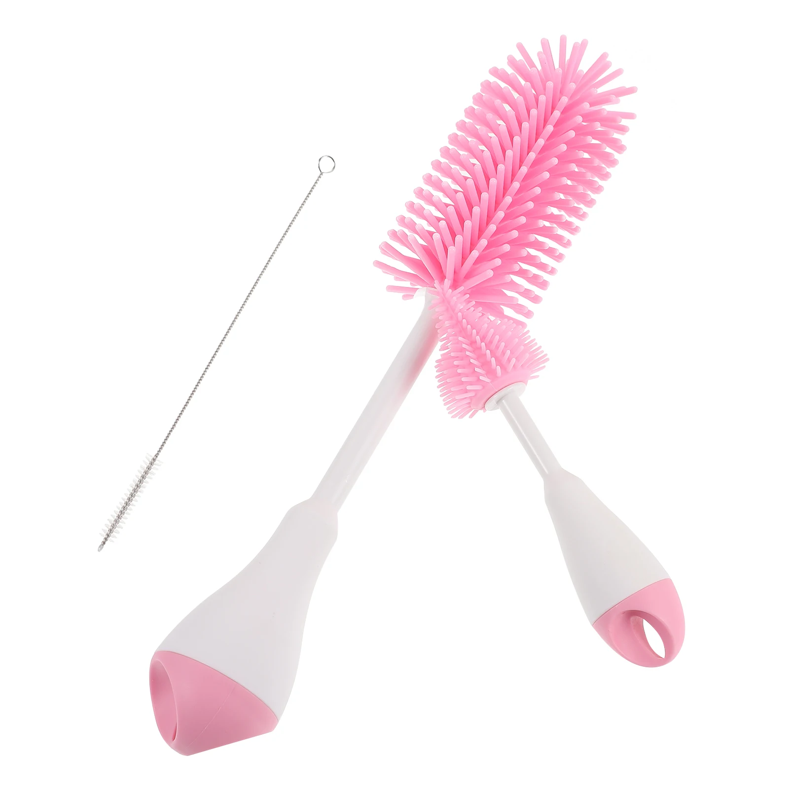 3 Pcs High Silicone Cleaning Beaker Long Handle Mug Brush No Scratch Baby Bottle Brush Durable 
3 Pcs High Silicone Cleaning Beaker Long Handle Mug Brush No Scratch Baby Bottle Brush Durable