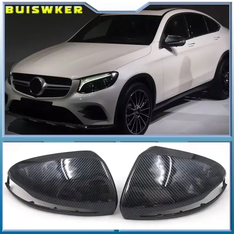 For Mercedes Benz C GLC S E Class W205 X253 W222 W213 W238 Replacement carbon Black Side Rearview Mirror Cover Caps Shell
For Mercedes Benz C GLC S E Class W205 X253 W222 W213 W238 Replacement carbon Black Side Rearview Mirror Cover Caps Shell