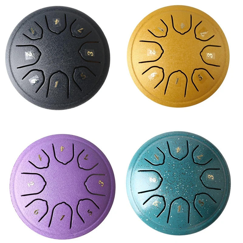 LALA Mini Hollow Drum 4.5 Inch 8 Tone Hollow Drum Steel Tongue Drum Percussion Instrument Children's Music
LALA Mini Hollow Drum 4.5 Inch 8 Tone Hollow Drum Steel Tongue Drum Percussion Instrument Children's Music