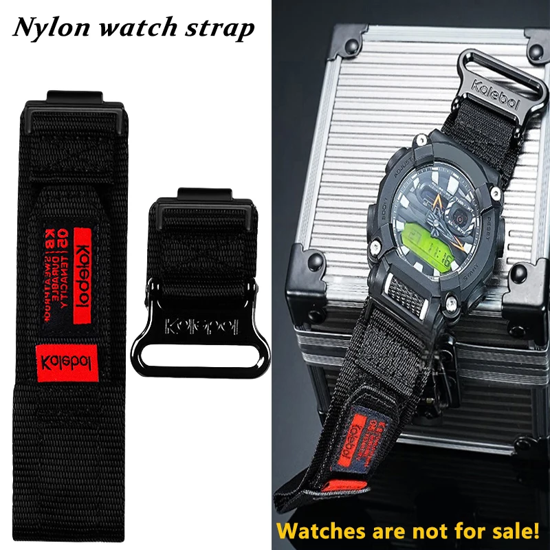 Нейлоновый ремешок для часов G-SHOCK Casio 5637 GA-900/900VB/900TS/GM-6900/GM700 серии GA-110, модифицированный холщовый ремешок для часов, мужской браслет
Нейлоновый ремешок для часов G-SHOCK Casio 5637 GA-900/900VB/900TS/GM-6900/GM700 серии GA-110, модифицированный холщовый ремешок для часов, мужской браслет