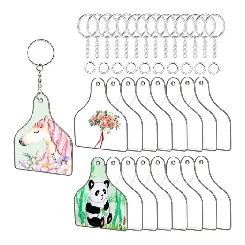 100PCS Transparent Blank Acrylic Keychain Pendant Set DIY Craft Decoration Gift Accessories
100PCS Transparent Blank Acrylic Keychain Pendant Set DIY Craft Decoration Gift Accessories