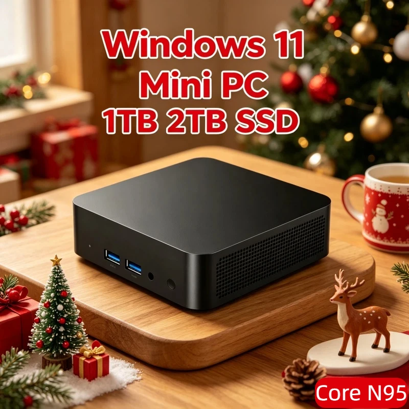 Classic Core N95 Windows 11 Pro Mini PC Office Gaming PC 32GB RAM 1TB/2TB SSD 4K HD WiFi6 BT5.2 3 Years Warranty
Classic Core N95 Windows 11 Pro Mini PC Office Gaming PC 32GB RAM 1TB/2TB SSD 4K HD WiFi6 BT5.2 3 Years Warranty
