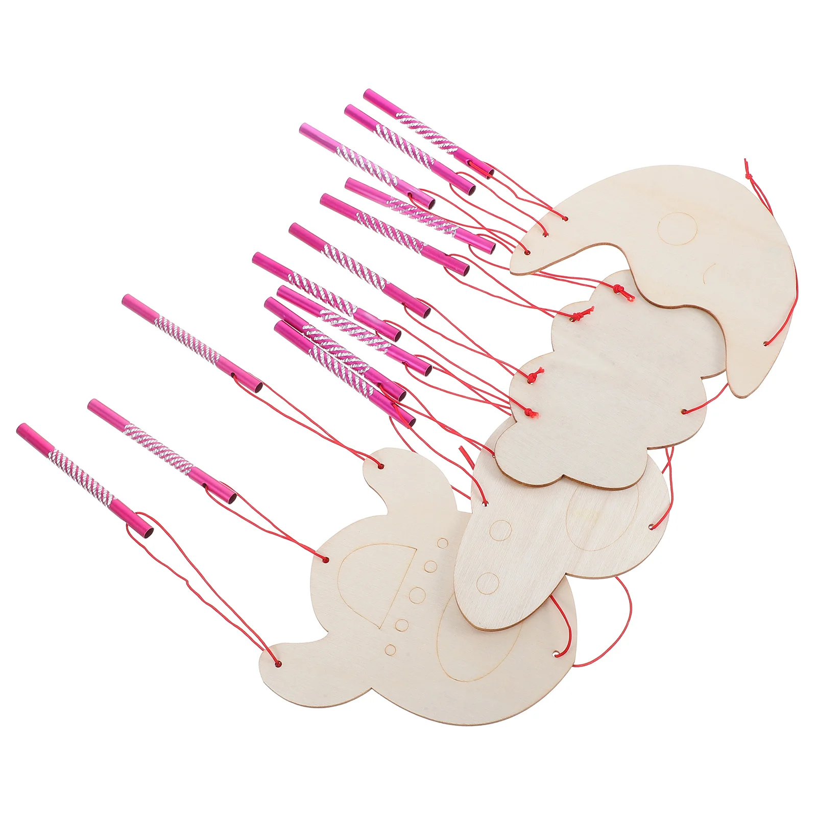 4 set Diy Creative Coloring Wind Chime Kit Kids Unfinished Wooden Craft Cutouts Painting Activity Handmade Wind Bell Decor
4 set Diy Creative Coloring Wind Chime Kit Kids Unfinished Wooden Craft Cutouts Painting Activity Handmade Wind Bell Decor