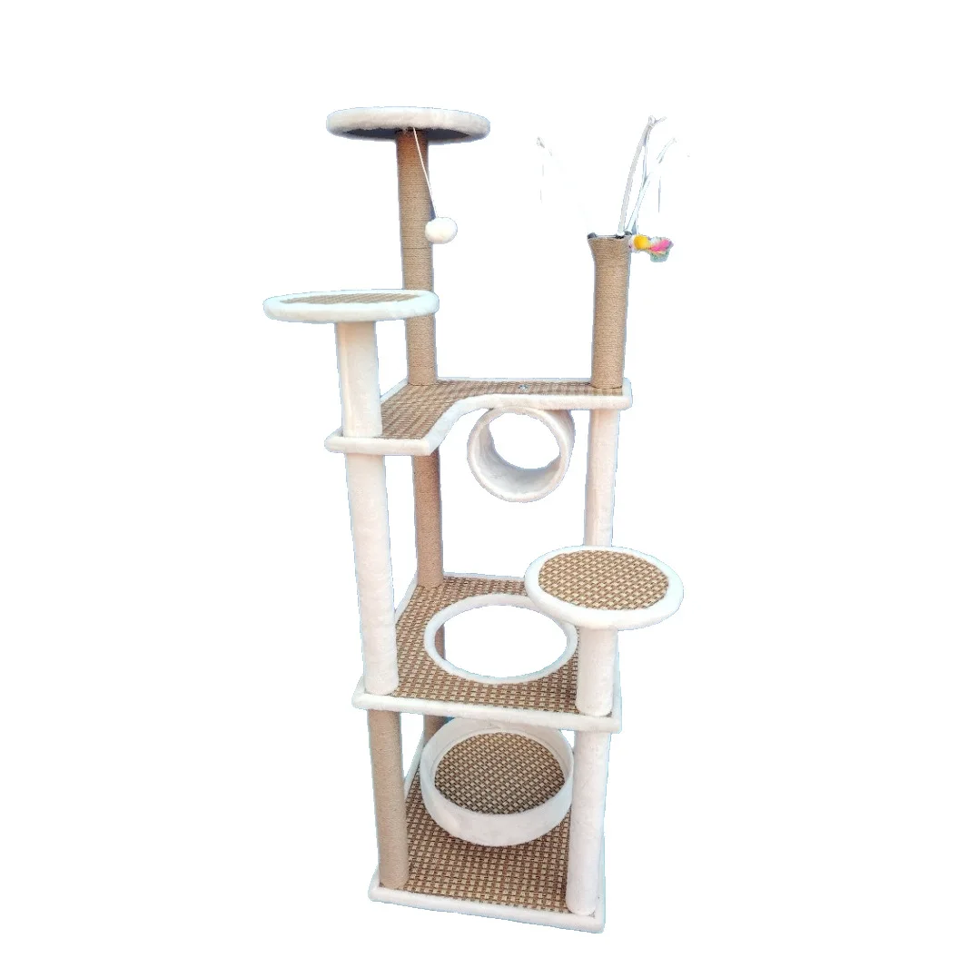 Summer cat litter tree integrated, toy small cat scratching board
Summer cat litter tree integrated, toy small cat scratching board