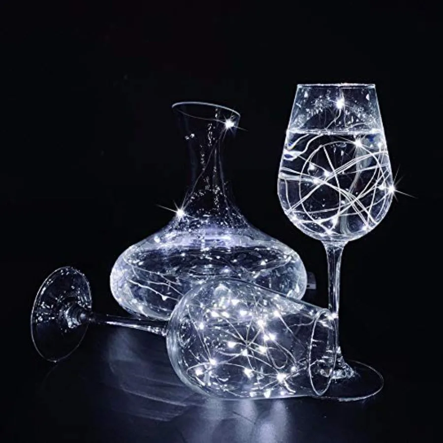 HYGGE 48 Pack 7.2ft Fairy Lights Battery Operated, 20 Micro LED Mini Waterproof String Lights Silver Wire Firefly Starry for DIY Wedd
HYGGE 48 Pack 7.2ft Fairy Lights Battery Operated, 20 Micro LED Mini Waterproof String Lights Silver Wire Firefly Starry for DIY Wedd