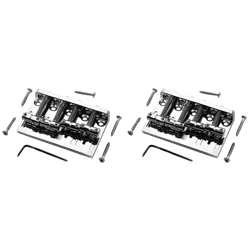 2 шт., 4-струнная басовая гитара с твердым хвостом для Fender Precision Jazz Bass PB JB Style Bass, Chrome
2 шт., 4-струнная басовая гитара с твердым хвостом для Fender Precision Jazz Bass PB JB Style Bass, Chrome