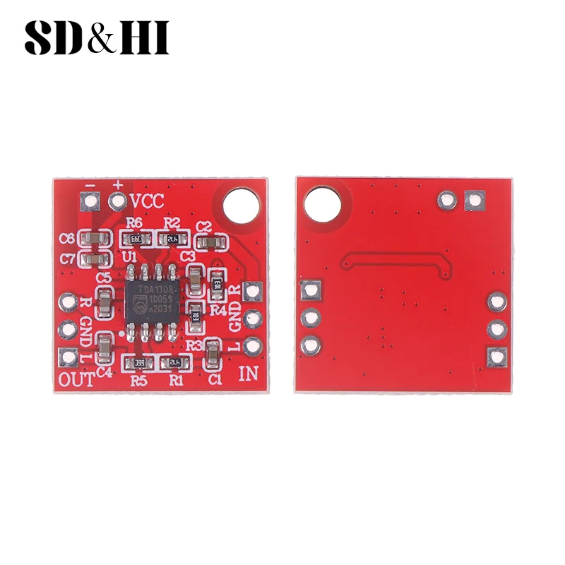 Stereo TDA1308 Headphone Amplifier Board Headset Amp Preamplifier Board Module 3V-6V Can Be Used As A Preamplifier
Stereo TDA1308 Headphone Amplifier Board Headset Amp Preamplifier Board Module 3V-6V Can Be Used As A Preamplifier