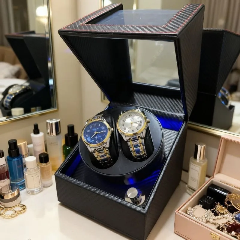 Leather Watch Winders Modern Minimalist Luxury Noiseless Automatic Watches Winder Men Mechanical Wrist Watch Organizer Box
Leather Watch Winders Modern Minimalist Luxury Noiseless Automatic Watches Winder Men Mechanical Wrist Watch Organizer Box