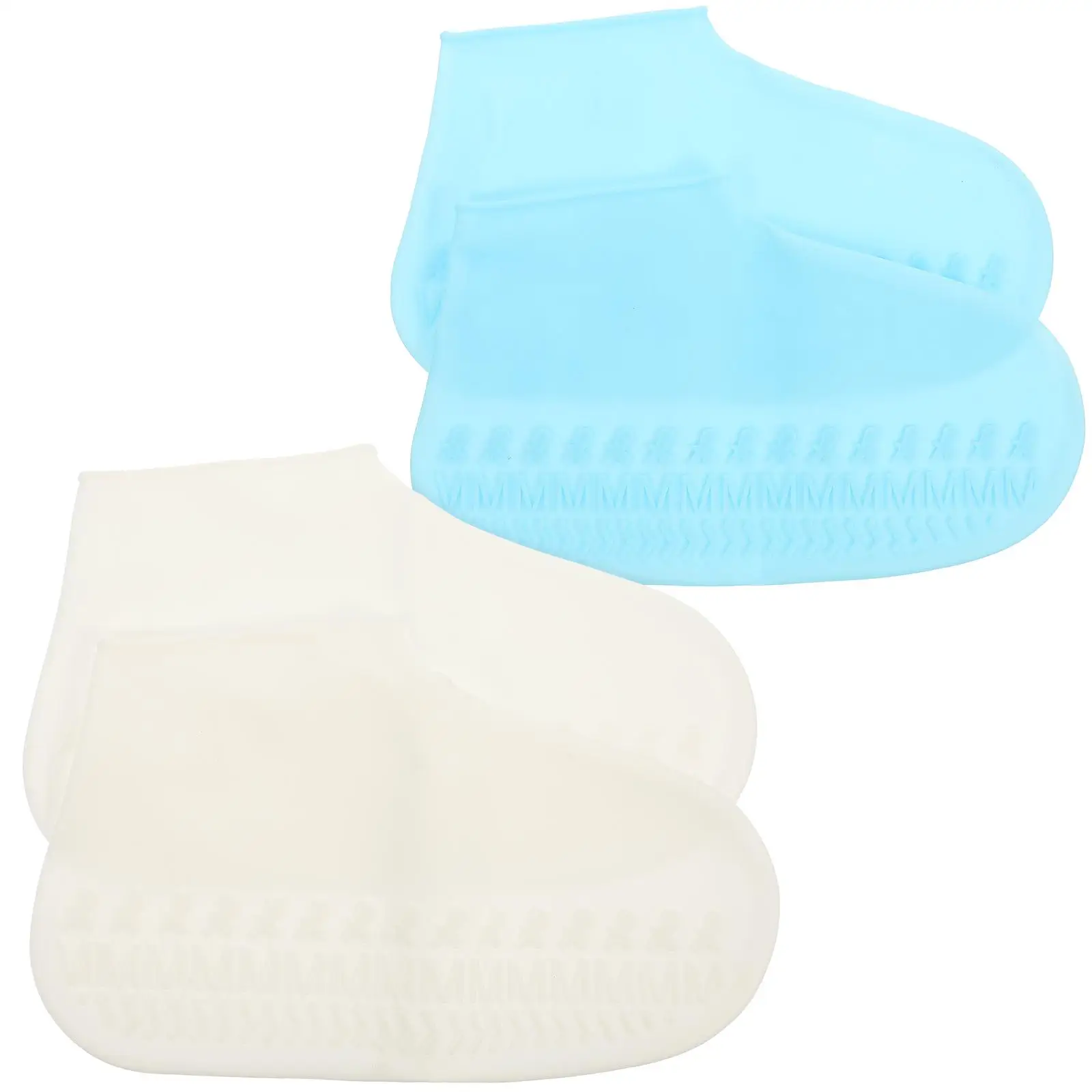4 Pcs Rain Boot Covers Waterproof Shoe Protective Household Silica Gel Sleeves Men and Women
4 Pcs Rain Boot Covers Waterproof Shoe Protective Household Silica Gel Sleeves Men and Women