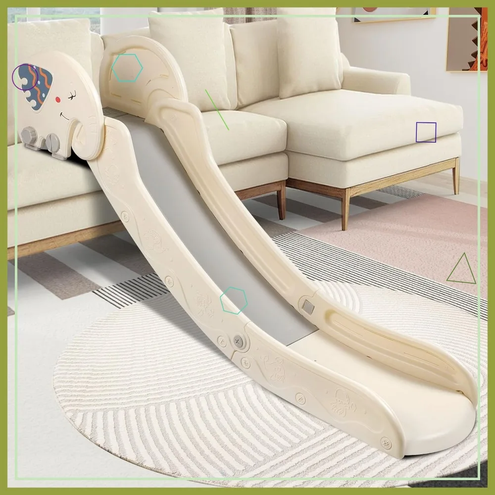 Indoor Couch Slide for Toddlers 1-3, Add-on for Modular Play Couches, Safe Playset with Guardrail & Gentle Slope
Indoor Couch Slide for Toddlers 1-3, Add-on for Modular Play Couches, Safe Playset with Guardrail & Gentle Slope