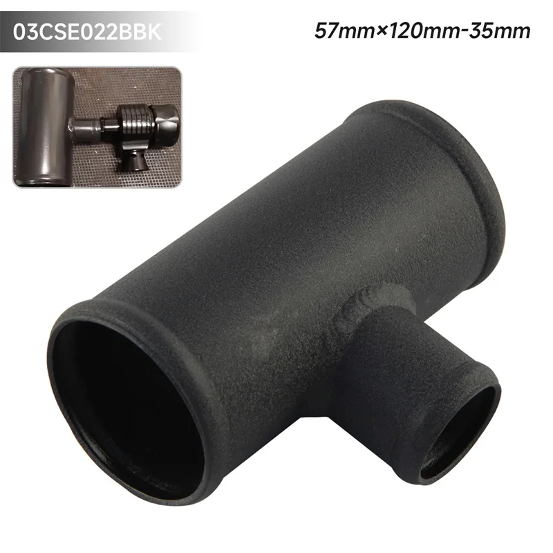 2.25" 57mm OD Aluminium Bov T-Piece Pipe Hose 3 Way Connector Joiner Spout 35mm OD Silver/Black
2.25" 57mm OD Aluminium Bov T-Piece Pipe Hose 3 Way Connector Joiner Spout 35mm OD Silver/Black