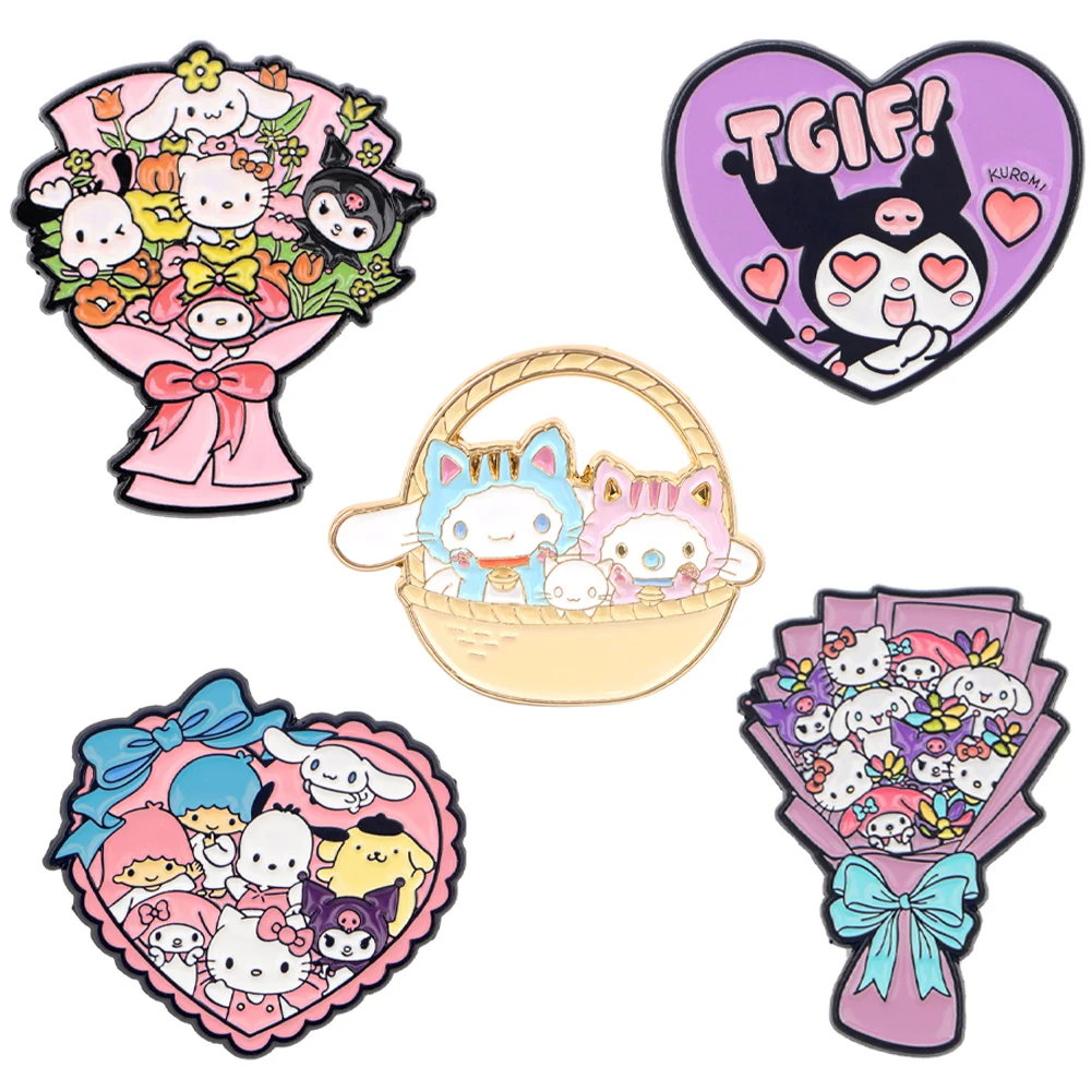Kawaii Badges Lapel Pins for Backpacks Metal Enamel Pin Brooches for Women Men Fashion Jewelry Accessories Gifts
Kawaii Badges Lapel Pins for Backpacks Metal Enamel Pin Brooches for Women Men Fashion Jewelry Accessories Gifts