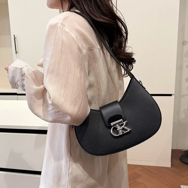 2025 New Korean Crossborder Large Capacity Armpit Bag - Soft Leather Crescent Shoulder Bag for Women
2025 New Korean Crossborder Large Capacity Armpit Bag - Soft Leather Crescent Shoulder Bag for Women