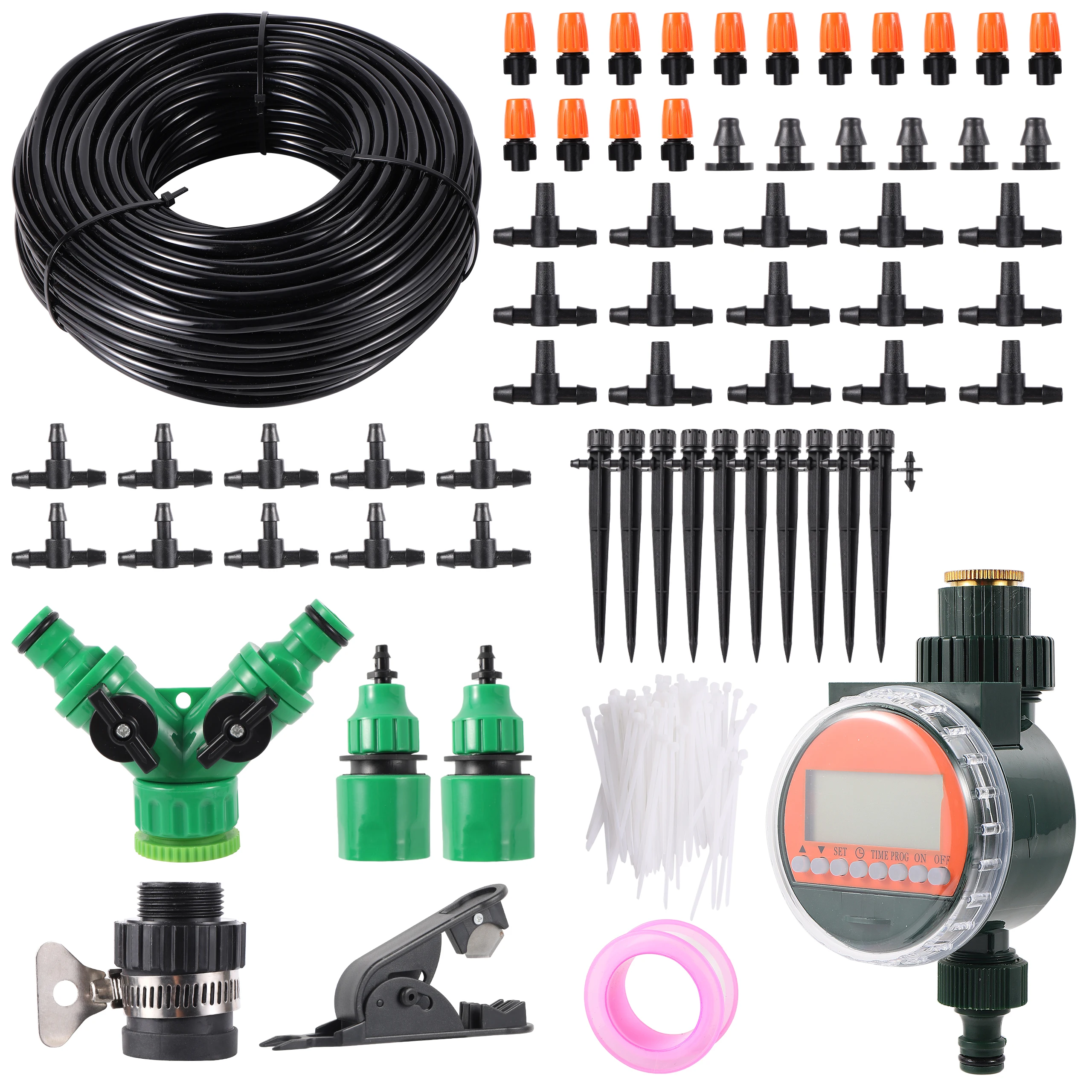 Magic Hose、 Garden Hose、High Pressure Garden HoseDIY Home Garden Flower Vegetable Smart Drip Irrigation Spray Sprinkler Watering
Magic Hose、 Garden Hose、High Pressure Garden HoseDIY Home Garden Flower Vegetable Smart Drip Irrigation Spray Sprinkler Watering