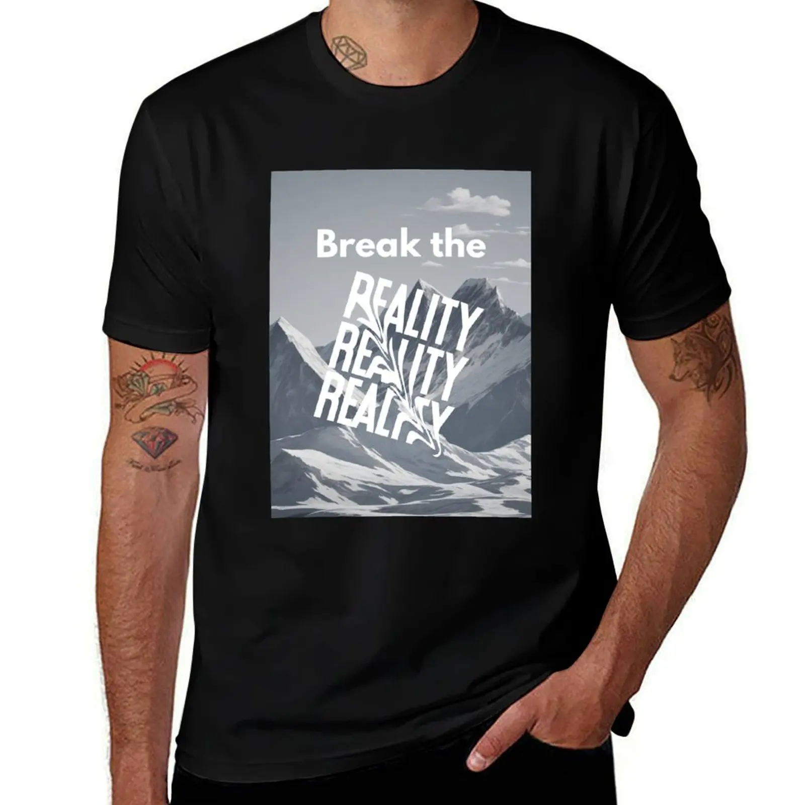 Break The Reality T-Shirt anime clothes luxury t-shirt summer tops graphic shirts t shirts for men cotton
Break The Reality T-Shirt anime clothes luxury t-shirt summer tops graphic shirts t shirts for men cotton