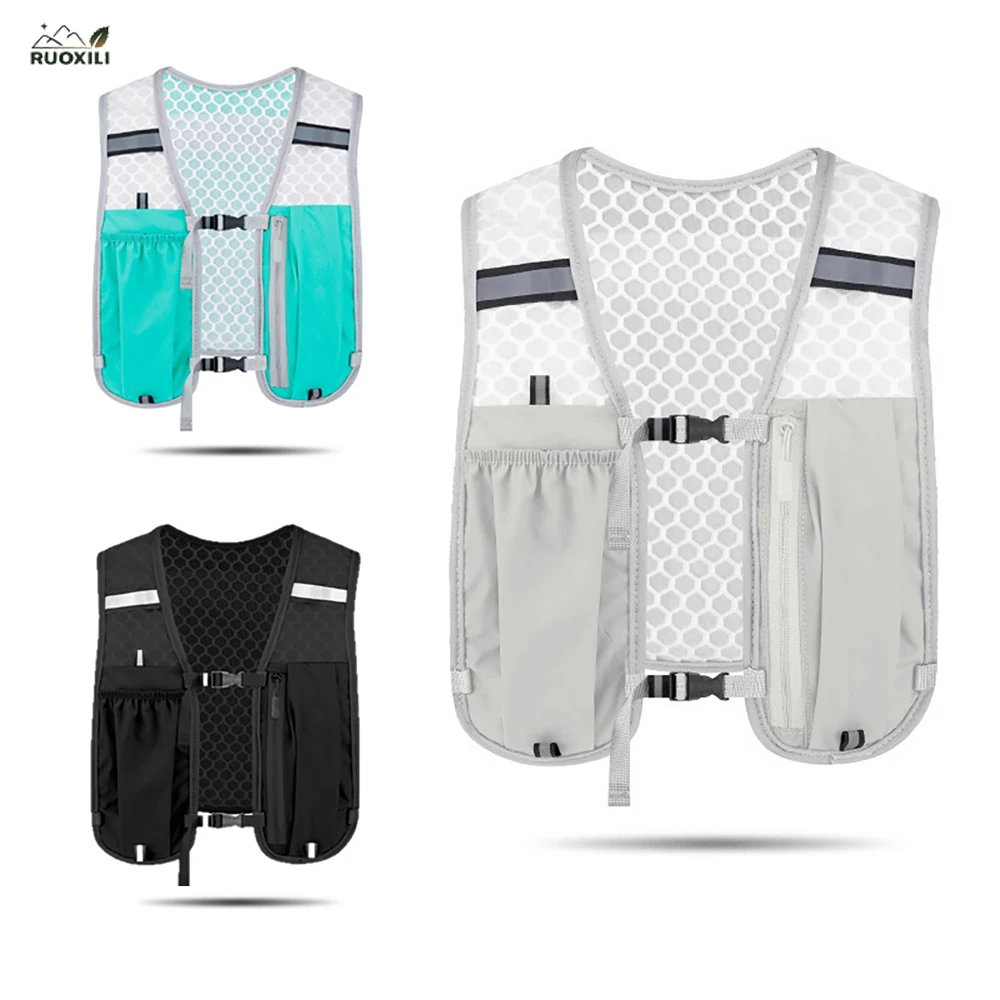 Multifunctional Hydration Run Vest Backpack Lightweight Breathable with Water Bottle Pocket 1.5L Bladder, Marathon Cycling Hike
Multifunctional Hydration Run Vest Backpack Lightweight Breathable with Water Bottle Pocket 1.5L Bladder, Marathon Cycling Hike