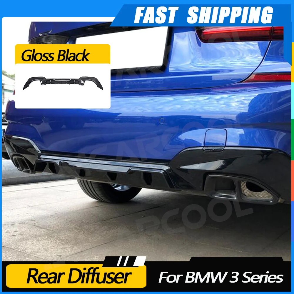 JMCARCOOL PP задний бампер, диффузор, спойлер для BMW 3 серии G20 G28 M Sport 2019 2020, диффузор с квадратным наконечником выхлопной трубы
JMCARCOOL PP задний бампер, диффузор, спойлер для BMW 3 серии G20 G28 M Sport 2019 2020, диффузор с квадратным наконечником выхлопной трубы