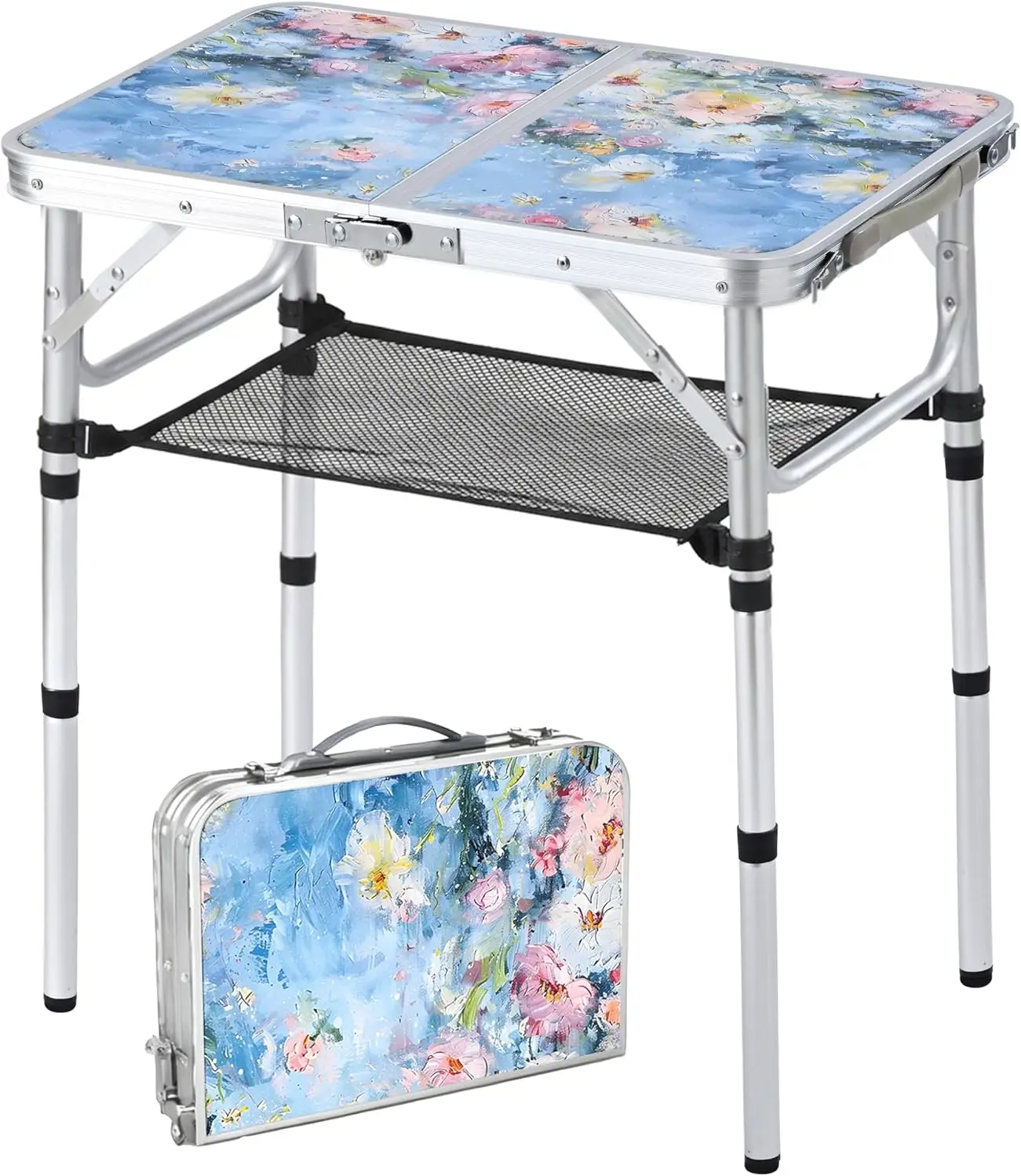Portable Folding Side Table with 3 Adjustable Heights for Outdoor Patio, Garden, and Indoor Use
Portable Folding Side Table with 3 Adjustable Heights for Outdoor Patio, Garden, and Indoor Use