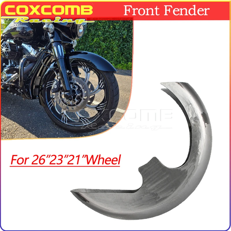 Motocycle Unpainted Steel Front Fender 21/23/26" For Harley Touring Road King Street Road Electra Glide Ultra Limited 1996-2023
Motocycle Unpainted Steel Front Fender 21/23/26" For Harley Touring Road King Street Road Electra Glide Ultra Limited 1996-2023