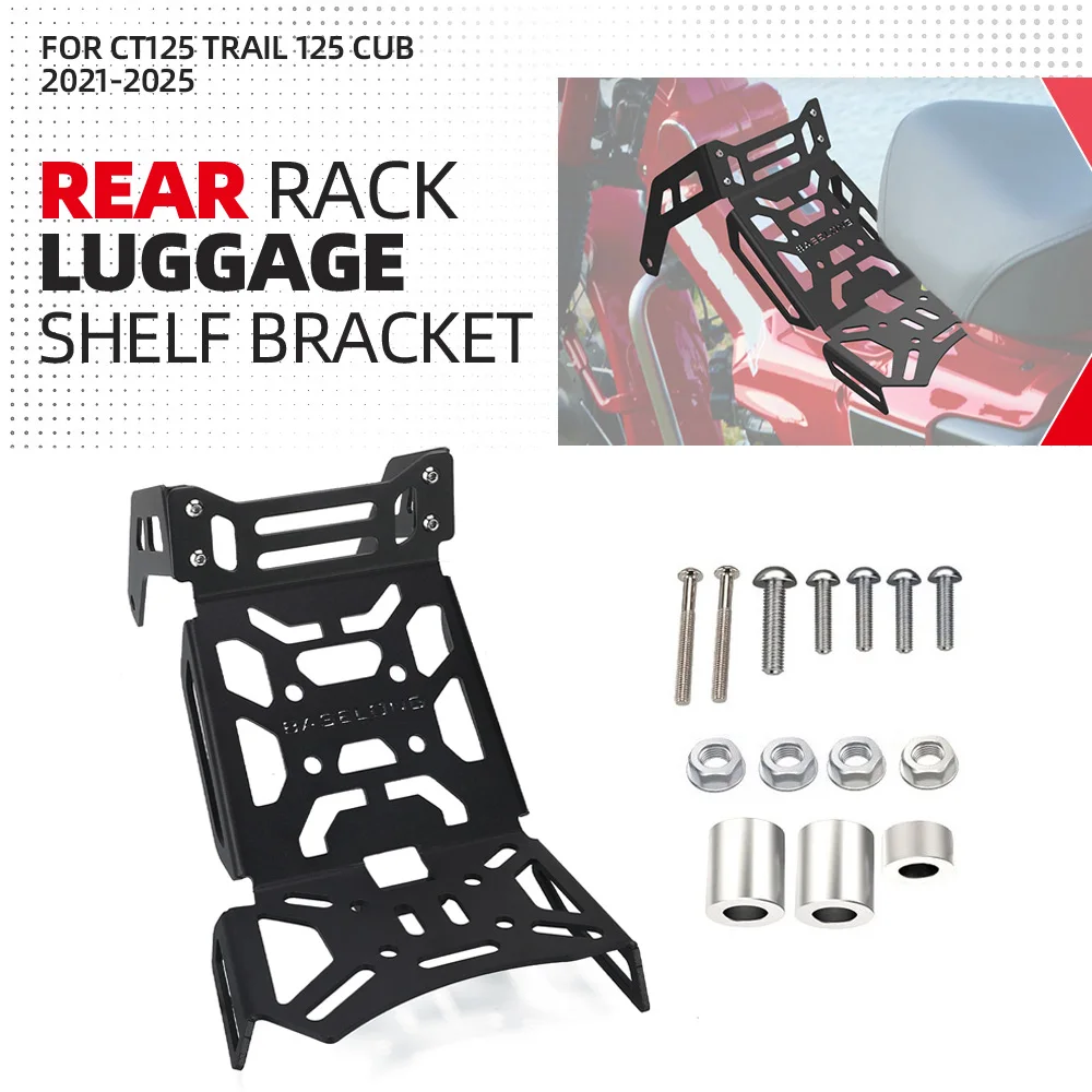 FOR Honda CT125 Trail 125 H- Cub 2021 2022 2023 2024 2025 Motorcycle Center Rack Carrier Luggage Holder Support Bracket
FOR Honda CT125 Trail 125 H- Cub 2021 2022 2023 2024 2025 Motorcycle Center Rack Carrier Luggage Holder Support Bracket