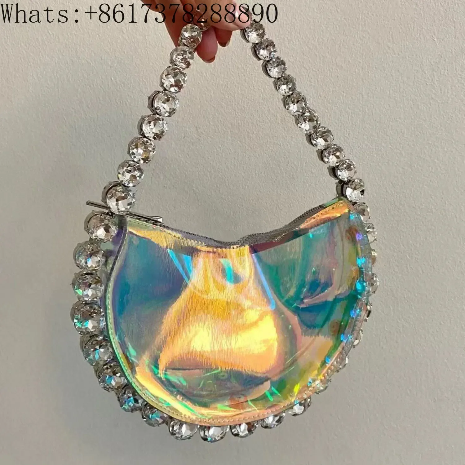 24 New Women's Bag French Super Shiny Panel Diamond Underarm Bag Water Diamond Shoulder Bag Handheld
24 New Women's Bag French Super Shiny Panel Diamond Underarm Bag Water Diamond Shoulder Bag Handheld